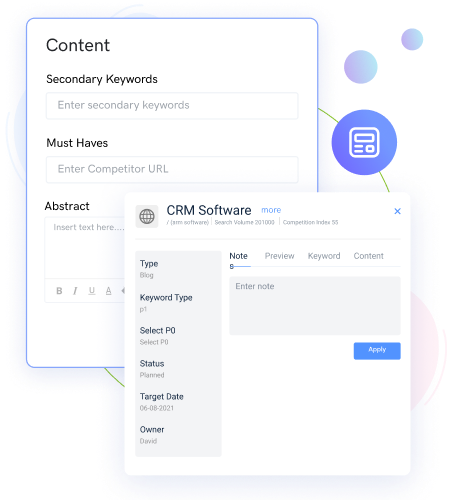 add content abstract