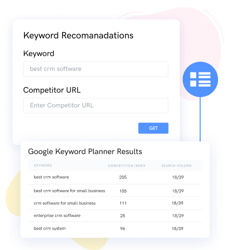 generate results from google